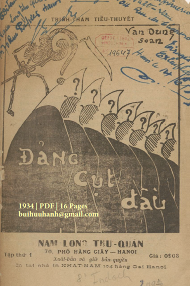Đảng Cụt Đầu Tập 1-10 (NXB Nam Long 1934) - Văn Dùng, 160 Trang