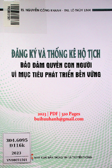 Đăng Ký Và Thống Kê Hộ Tịch Bảo Đảm Quyền Con Người Vì Mục Tiêu Phát Triển Bền Vững