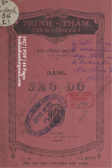 Đảng Sao Đỏ Số 4 (NXB Long Quang 1927) - Vũ Công Định, 44 Trang