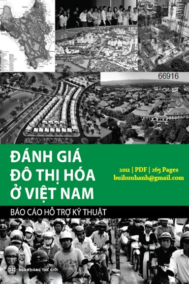 Đánh Giá Đô Thị Hóa Ở Việt Nam (NXB Ngân Hàng Thế Giới 2011) - Dean Cira, 265 Trang