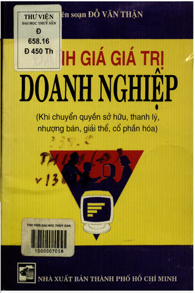 Đánh Giá Giá Trị Doanh Nghiệp (NXB Tổng Hợp 1996) - Đỗ Văn Thận, 135 Trang