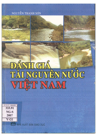 Đánh Giá Tài Nguyên Nước Việt Nam (NXB Giáo Dục 2007) - Nguyễn Thanh Sơn, 187 Trang