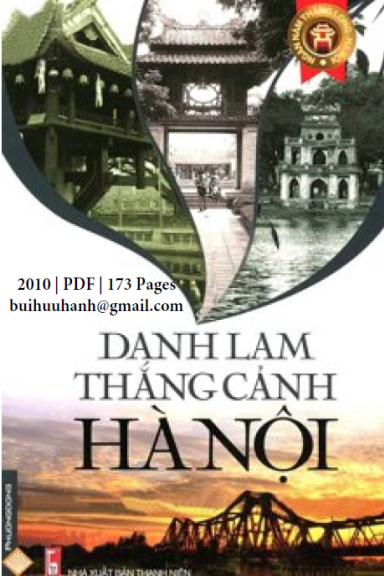 Danh Lam Thắng Cảnh Hà Nội (NXB Thanh Niên 2010) - Lam Khê, 173 Trang