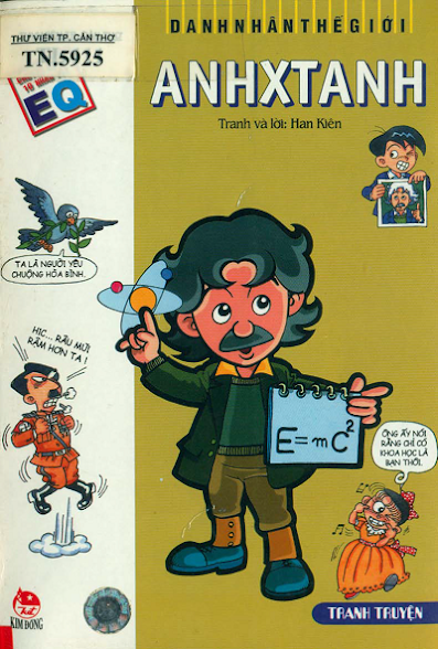 Danh Nhân Thế Giới-Anhxtanh (NXB Kim Đồng 2006) - Han Kiên, 164 Trang