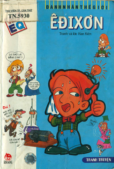 Danh Nhân Thế Giới-Êđixơn (NXB Kim Đồng 2006) - Han Kiên, 161 Trang