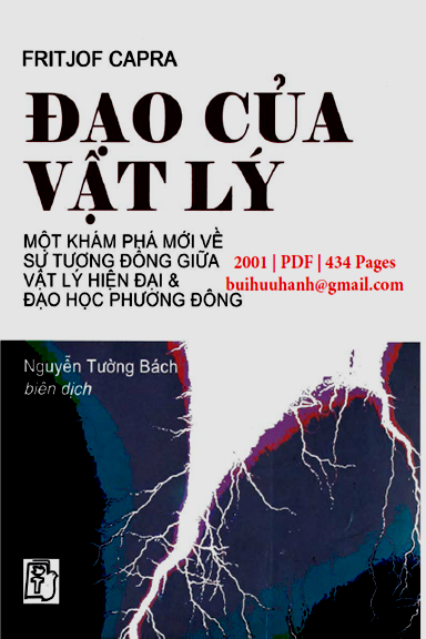 Đạo Của Vật Lý (NXB Trẻ 2001) - Fritjof Capra, 432 Trang