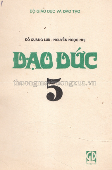 Đạo Đức 5 (NXB Giáo Dục 1992) - Đỗ Quang Lưu, 39 Trang