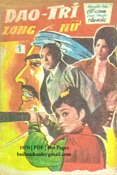 Dao Trì Long Nữ Trọn Bộ (NXB Đại Nam 1970) - Cổ Long, 960 Trang