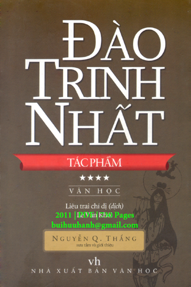Đào Trinh Nhất Tác Phẩm Tập 4-Văn Học (NXB Văn Học 2011) - Nguyễn Q. Thắng, 730 Trang
