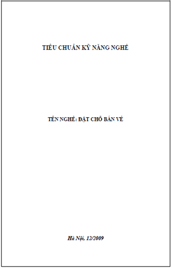 Đặt Chổ Bán Vé (NXB Hà Nội 2009) - Dương Cao Thái Nguyên, 153 Trang