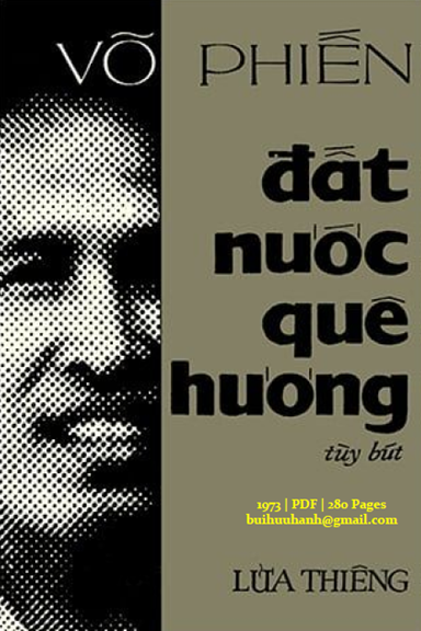 Đất Nước Quê Hương (NXB Lửa Thiêng 1973) - Võ Phiến, 280 Trang