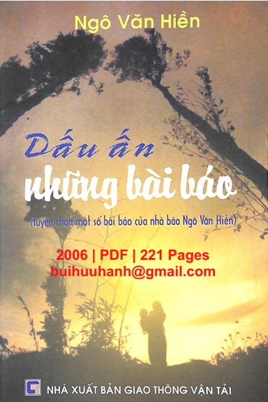 Dấu Ấn Những Bài Báo (NXB Giao Thông Vận Tải 2006) - Ngô Văn Hiền, 221 Trang
