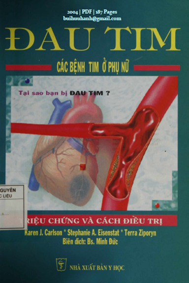 Đau Tim-Các Bệnh Tim Ở Phụ Nữ (NXB Y Học 2004) - Karen J. Carlson, 187 Trang