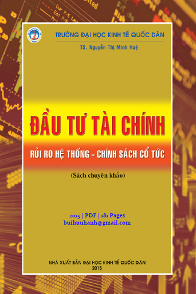 Đầu Tư Tài Chính (NXB Kinh Tế Quốc Dân 2015) - Nguyễn Thị Minh Huệ, 181 Trang