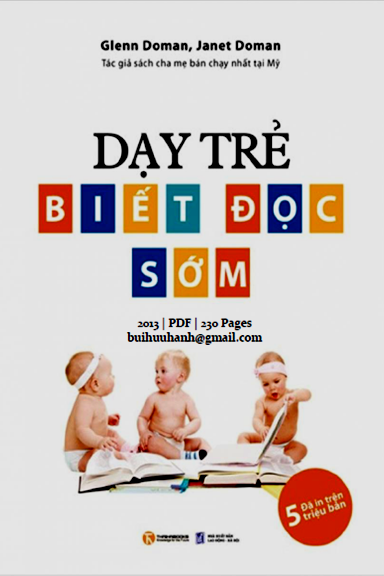 Dạy Trẻ Biết Đọc Sớm (NXB Lao Động Xã Hội 2013) - Glenn Doman, 229 Trang