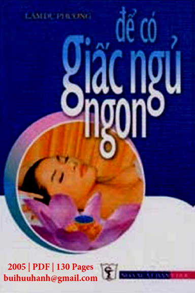 Để Có Giấc Ngủ Ngon (NXB Y Học 2005) - Lâm Dụ Phương, 130 Trang