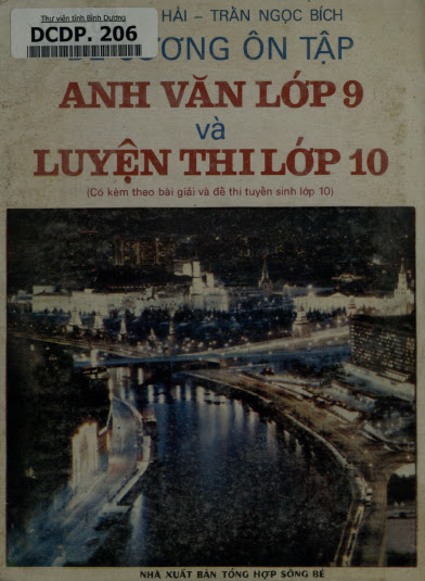 Đề Cương Ôn Tập Anh Văn Lớp 9 Và Luyện Thi Lớp 10 (NXB Tổng Hợp 1990) - Trần Văn Hải, 87 Trang