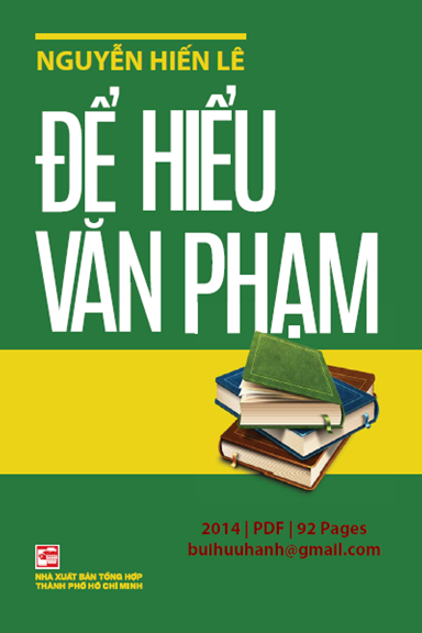 Để Hiểu Văn Phạm (NXB Tổng Hợp 2014) - Nguyễn Hiến Lê, 92 Trang