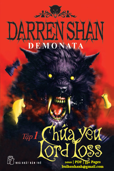 Demonata Tập 1-Chúa Yêu (NXB Trẻ 2010) - Darren Shan, 330 Trang