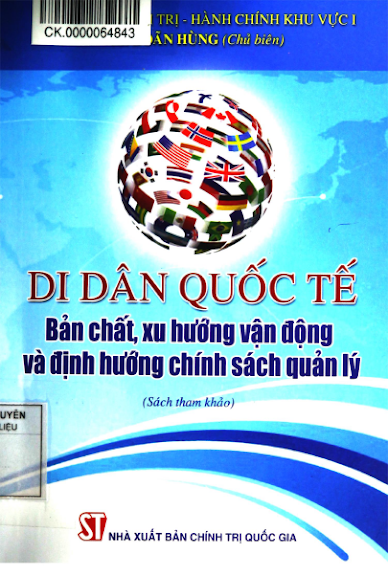 Di Dân Quốc Tế-Bản Chất, Xu Hướng Vận Động Và Định Hướng Chính Sách Quản Lý - Doãn Hùng, 156 Trang