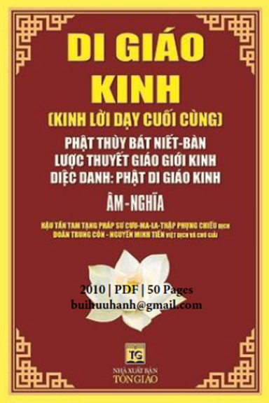 Di Giáo Kinh (NXB Tôn Giáo 2010) - Đoàn Trung Còn, 50 Trang