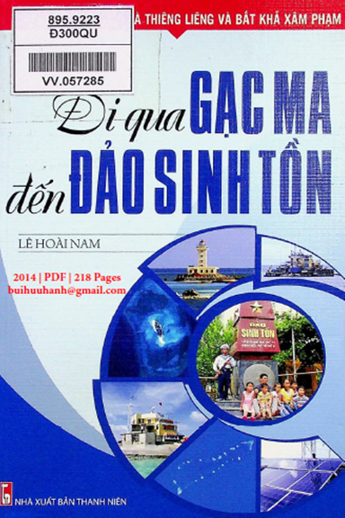 Đi Qua Gạc Ma Đến Đảo Sinh Tồn (NXB Thanh Niên 2014) - Lê Hoài Nam, 218 Trang