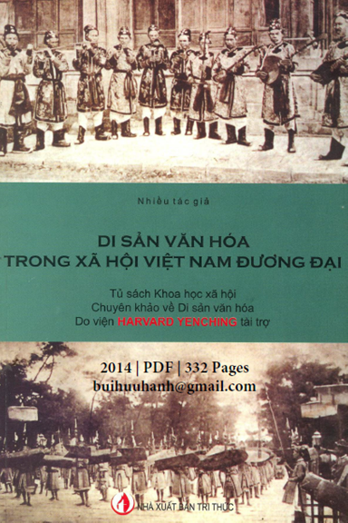Di Sản Văn Hóa Trong Xã Hội Việt Nam Đương Đại (NXB Tri Thức 2014) - Lê Hồng Lý, 332 Trang