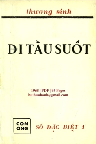 Đi Tàu Suốt (NXB Con Ong 1968) - Thương Sinh, 95 Trang