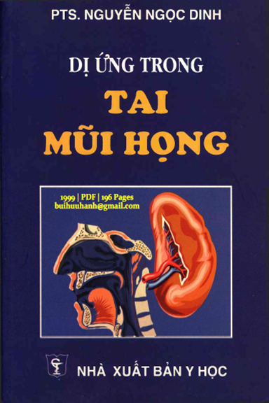 Dị Ứng Trong Tai Mũi Họng (NXB Y Học 1999) - Nguyễn Ngọc Dinh, 196 Trang