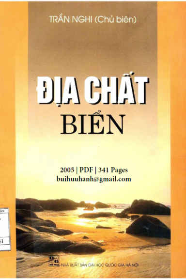 Địa Chất Biển (NXB Đại Học Quốc Gia 2005) - Trần Nghi, 341 Trang