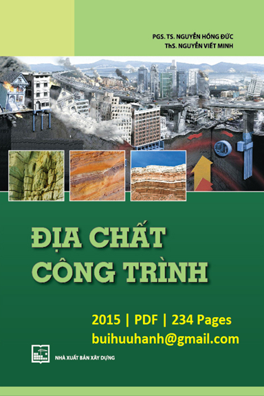 Địa Chất Công Trình (NXB Xây Dựng 2015) - Nguyễn Hồng Đức, 234 Trang