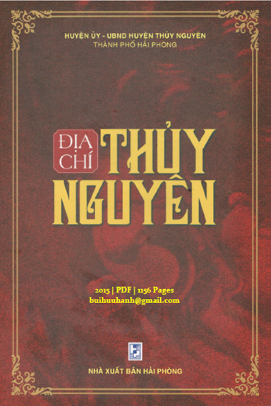 Địa Chí Thủy Nguyên (NXB Hải Phòng 2015) - Đoàn Trường Sơn, 1156 Trang