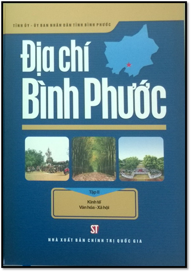 Địa Chí Tỉnh Bình Phước Tập 2 (NXB Chính Trị 2015) - Lê Hữu Phước, 621 Trang