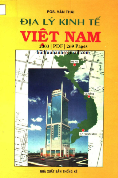 Địa Lý Kinh Tế Việt Nam (NXB Thống Kế 2003) - Văn Thái, 269 Trang