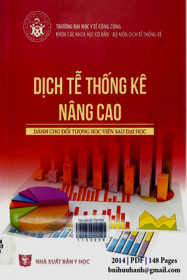 Dịch Tễ Thống Kê Nâng Cao (NXB Y Học 2014) - Bùi Thị Tú Quyên, 148 Trang