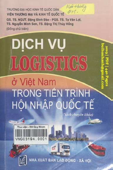 Dịch Vụ Logistics Ở Việt Nam Trong Tiến Trình Hội Nhập Quốc Tế - Đặng Đình Đào, 440 Trang