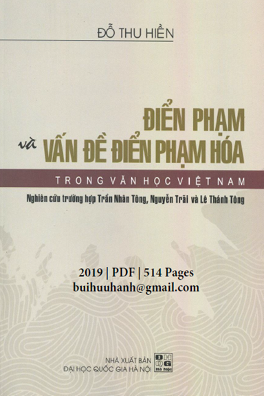 Điểm Phạm Và Vấn Đề Điểm Phạm Hoá Trong Văn Học Việt Nam (NXB Đại Học Quốc Gia 2019) - Đỗ Thu Hiền