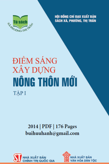 Điểm Sáng Xây Dựng Nông Thôn Mới Tập 1 (NXB Chính Trị 2014) - Tuệ Minh, 176 Trang