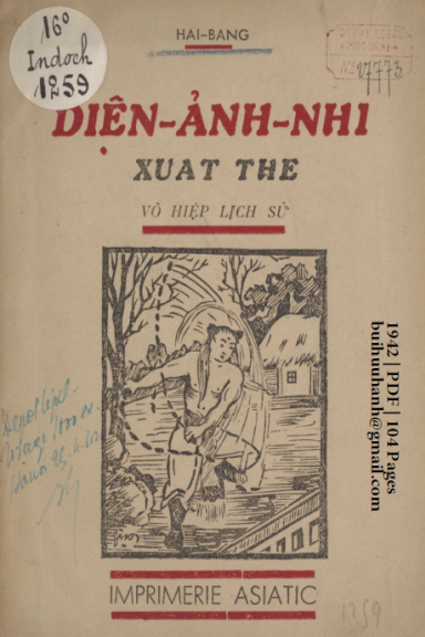 Điện Ảnh Nhi Xuất Thế (NXB Asiatic 1942) - Hải Bằng, 104 Trang