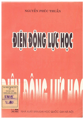 Điện Động Lực Học (NXB Đại Học Quốc Gia 1998) - Nguyễn Phúc Thuần, 274 Trang