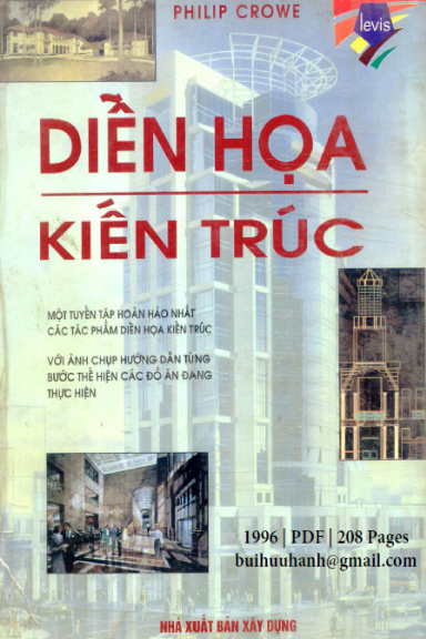 Diễn Họa Kiến Trúc (NXB Xây Dựng 1996) - Philip Crowe, 208 Trang