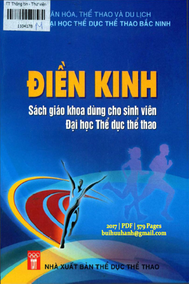 Điền Kinh (NXB Thể Dục Thể Thao 2017) - Nguyễn Đại Dương, 579 Trang
