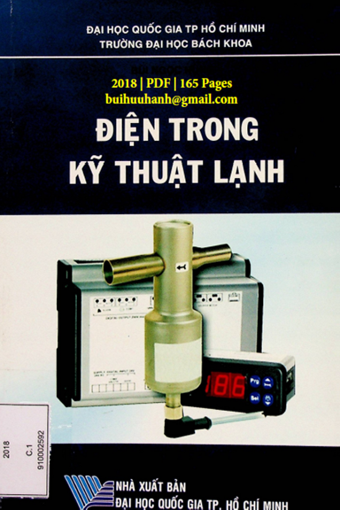 Điện Trong Kỹ Thuật Lạnh (NXB Đại Học Quốc Gia 2018) - Bùi Ngọc Hùng, 165 Trang