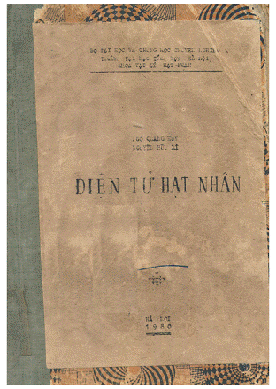 Điện Tử Hạt Nhân (NXB Hà Nội 1980) - Ngô Quang Huy, 435 Trang