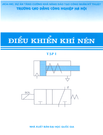 Điều Khiển Khí Nén Tập 1 (NXB Đại Học Quốc Gia 2003) - Nhiều Tác Giả, 65 Trang