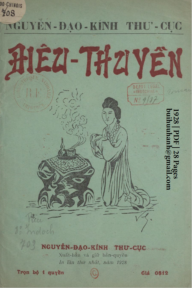 Điêu Thuyền (NXB Nguyễn Đạo Kính 1928) - Nhiều Tác Giả, 28 Trang