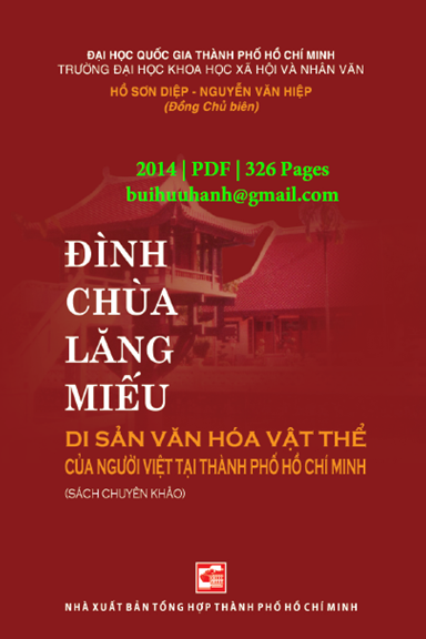 Đình-Chùa-Lăng-Miếu Di Sản Văn Hóa Vật Thể Của Người Việt Tại TPHCM - Hồ Sơn Điệp, 326 Trang