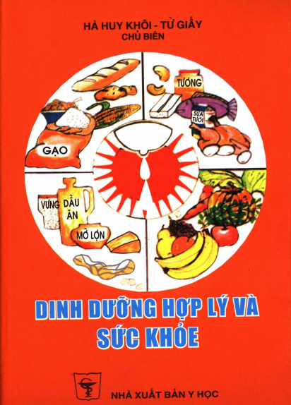 Dinh Dưỡng Hợp Lý Và Sức Khỏe (NXB Y Học 2012) - Hà Huy Khôi, 405 Trang