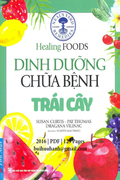 Dinh Dưỡng Và Chữa Bệnh-Trái Cây (NXB Tổng Hợp 2016) - Susan Curtis, 123 Trang