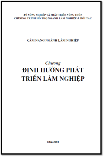 Định Hướng Phát Triển Lâm Nghiệp (NXB Giao Thông Vận Tải 2004) - Nguyễn Ngọc Bình, 88 Trang